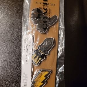New COACH Pins- 3 sets available price is for each set